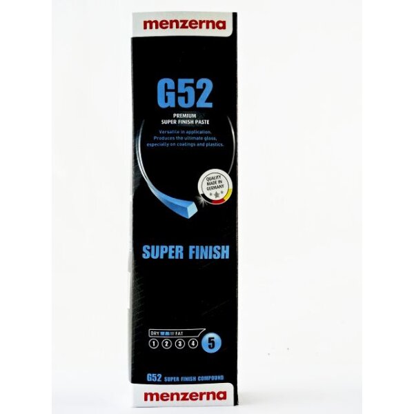 Menzerna Spiegelglanz Polierpaste G 52 1300g Kunststoff u. Lack, weiß