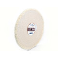 200x10mm  Sisal Gewebescheibe f. Paste schleifen f. Polierbock 14mm