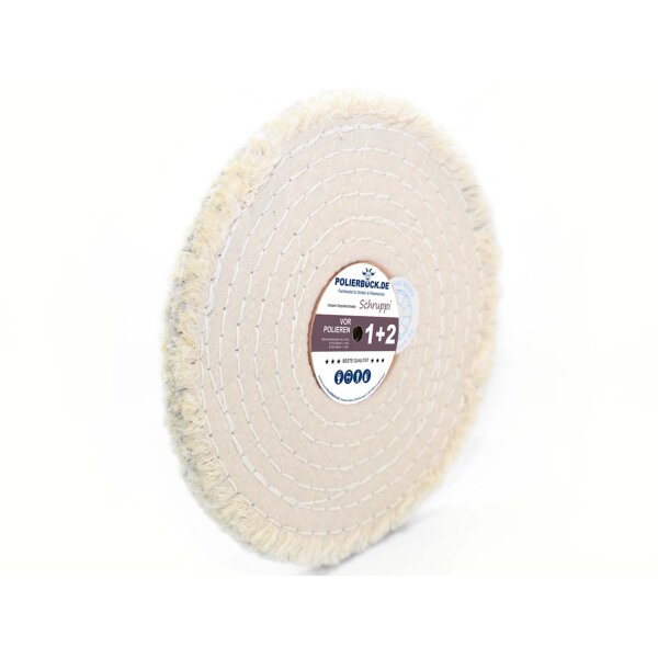200x10mm  Sisal Gewebescheibe f. Paste schleifen f. Polierbock 50mm