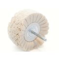 100x25mm Baumwoll Polierscheibe A (f. Bohrmaschine), Topseller
