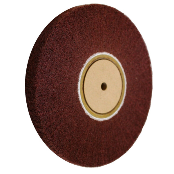 150x12,5x7mm Schleifvliesscheibe für Polierbock Korn 320 - sehr fein 50mm
