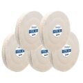 5er-Set 150x25mm Baumwollscheibe B zum Glanzpolieren (fest), 2-fach gesteppt 13