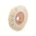 400mm x 30mm Sisal-Kordel Naturkordel Kordelbürste Polierscheibe weich 45mm