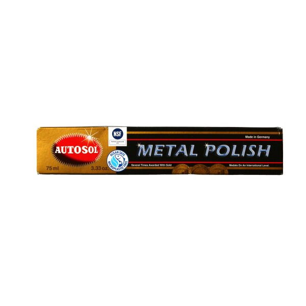 Autosol ® 75 ml Edel Chromglanz Metallpolitur Chrom, VA, Messing