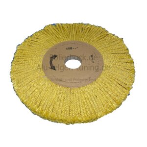 400x30mm Sisal-Kordel Vorpolierscheibe, imprägniert,...