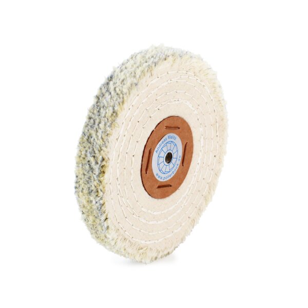 150x25mm Sisal-Natur Vorpolierscheibe (aggressiv)