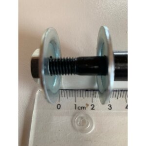 Schraube für Polierscheibe 8mm Schaft, für 12mm Bohrung