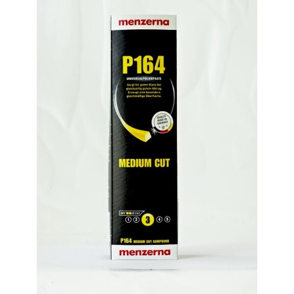 Menzerna Universal Hochglanz-Polierpaste P164, Finish, 1200g, blau