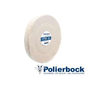 200x25mm Baumwollscheibe B zum Glanzpolieren (fest),...